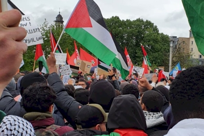 مظاهرات في اندونيسيا تضامنا مع فلسطين