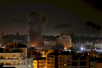 غارات وهمية شنها الطيران الحربي الإسرائيلي في عرض البحر