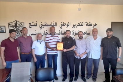 تيار الإصلاح الديمقراطي بمحافظة خانيونس يستقبل وفدًا من الدفاع المدني