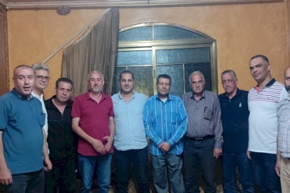 تيار الاصلاح الديمقراطي يزور كوادر وقيادات في حركة فتح