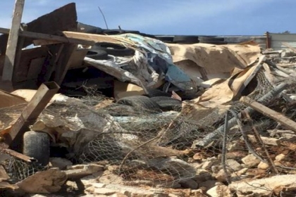 الاحتلال يهدم غرفتين زراعيتين في الخليل