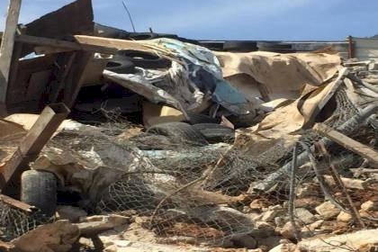 قوات الاحتلال تهدم غرفتين زراعيتين في بلدة نحالين غرب بيت لحم
