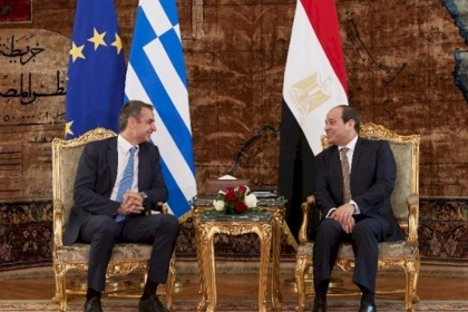 السيسي ورئيس الوزراء اليوناني يؤكدان ضرورة إعادة الطرفين الفلسطيني والإسرائيلي إلى المفاوضات