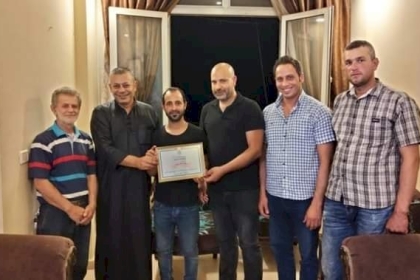 تيار الإصلاح الديمقراطي في حركة فتح ساحة لبنان يكرم الناشط الإعلامي وجدي ديوان