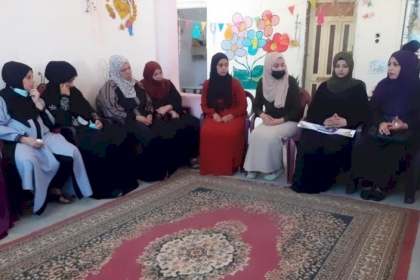 مجلس المرأة في حركة فتح ساحة غزة في محافظة خان يونس ينفذ لقاء تثقيفي بعنوان "قانون الأسرة"