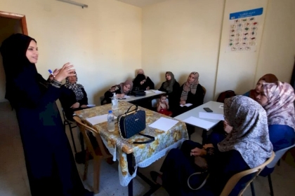 مجلس المرأة في حركة فتح ساحة غزة في محافظة خان يونس يختمم يوماً تدريبياً بعنوان "قيادات شابة"