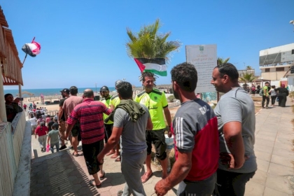 بلدية غزة تستضيف الوفد المصري المتواجد في القطاع