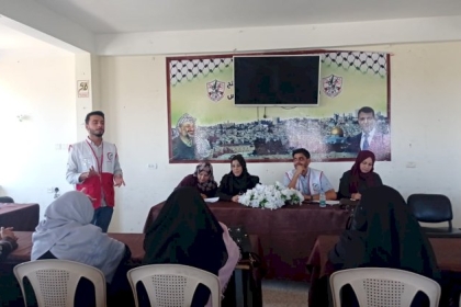 لجنة المبادرات والأنشطة في مجلس المرأة  تنفذ ورشة صحية توعوية بعنوان "مرض السكر بين الأعراض والعلاج" 