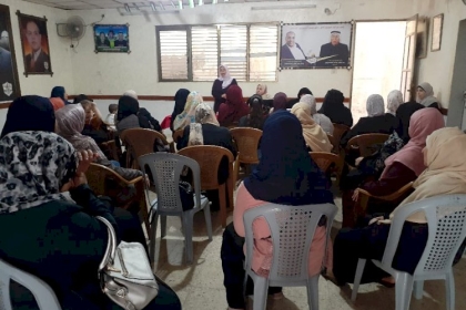 مجلس المرأة  بمحافظة غزة ينفذ ندوة دينية