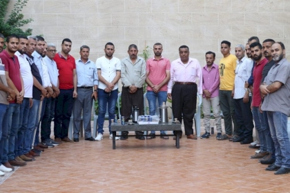 لجنة العلاقات الوطنية وقاطع الصبرة والزيتون تستقبل وفد من الجبهة الديمقراطية لتحرير فلسطين