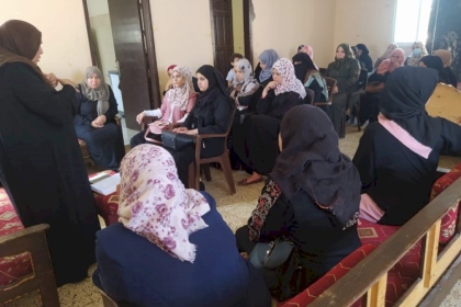 مجلس المرأة في محافظة خان يونس ينفذ لقاء ديني