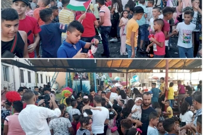 كشافة الوحدة تقيم يوم ترفيهي مجاني لأطفال مخيم نهر البارد