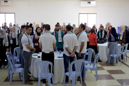 الشبيبة الفتحاوية بساحة غزة تنظم لقاءاً بعنوان "بالأمل نحيا"