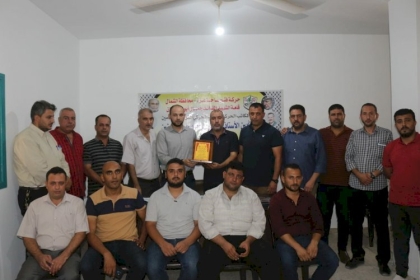 المكتب الحركي للمحامين بحركة فتح في محافظة الشمال ينظم حفل تأبين للمستشار الأستاذ جمال حسنين