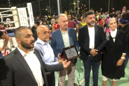 تيار الإصلاح الديمقراطي بساحة لبنان يشارك في حفل اختتام البطولة العربية المفتوحة الأولى