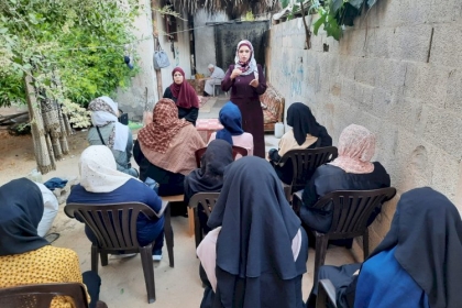 مجلس المرأة ينفذ لقاء ارشادي بعنوان "عام دراسي جديد في ظل جائحة كورونا"