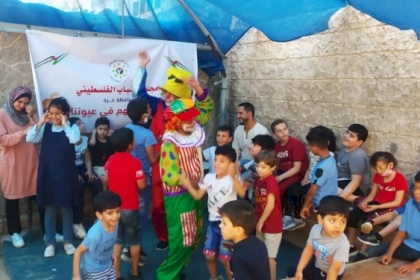 مجلس الشباب الفلسطيني بمحافظة غزة ينفذ مبادرة بعنوان "لأنهم في عيوننا"