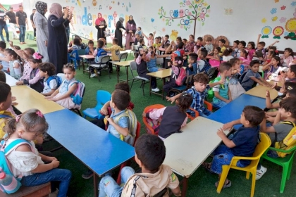 لجنة رياض الأطفال في مجلس المرأة تستكمل أنشطتها وزياراتها الميدانية لرياض الأطفال بمحافظة الشمال