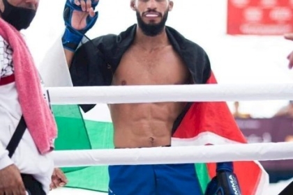 الفلسطيني يزن جابر يتوج بذهبية آسيا في الفنون القتالية