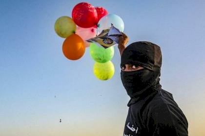 غزة: استئناف إطلاق البالونات الحارقة اتجاه مستوطنات الاحتلال