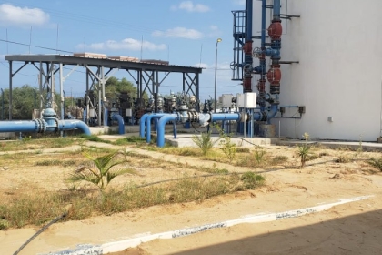 بلدية دير البلح تعلن بدء مشروع إنشاء نظام التشغيل بالطاقة الشمسية لخزان البركة