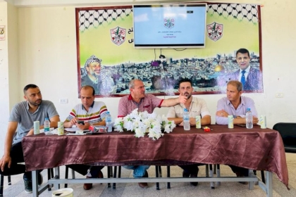 التعبئة الفكرية بحركة فتح ساحة غزة تختتم برنامجها التعبوي (نحو وعي سياسي)