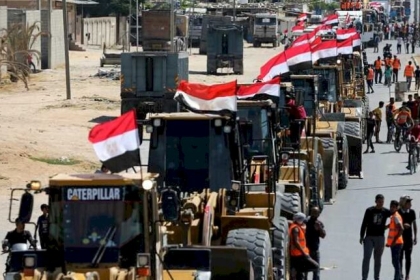 غزة: لجنة الإعمار المصرية تتسلم قطعتي أرض خاصة بالمدن السكنية