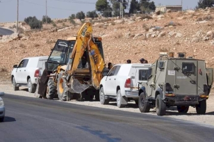 الاحتلال يستولي على 218 دونما شرق قلقيلية