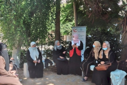 مجلس المرأة بمحافظة غزة ينظم مبادرة لفحص سرطان الثدي في مركز العودة الصحي