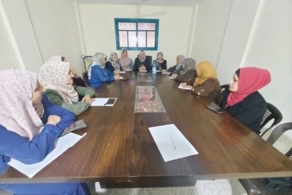 مجلس المرأة بساحة غزة  ينفذ لقاء توعوياً لمناهضة العنف ضد المرأة