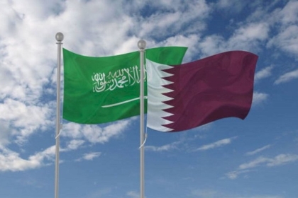 السعودية وقطر تؤكدان أهمية التوصل لتسوية شاملة للنزاع الفلسطيني الإسرائيلي وفقاً لحل الدولتين