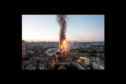 مصرع 19 شخصا بينهم 9 اطفال في حريق برج سكيني في نيويورك