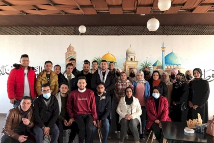 مجلس الشباب الفلسطيني في محافظة غزة ينفذ نشاطاً  بعنوان "محبتنا بلمتنا"