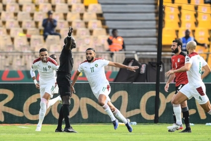 مصر تعبر المغرب إلى نصف نهائي أمم إفريقيا