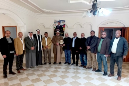 بالصور: حركة فتح ساحة غزة تستقبل وفداً من شئون العشائر والاصلاح وحركة حماس في رفح