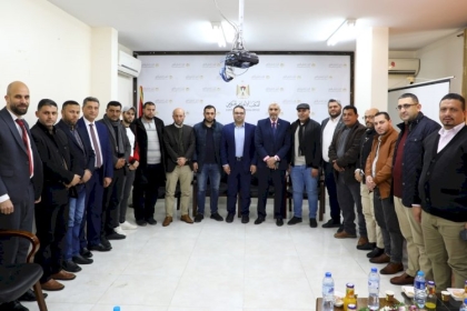 بمشاركة تيار الإصلاح الديمقراطي ... وفد من العلاقات الإعلامية للفصائل الفلسطينية يزور المكتب الإعلامي الحكومي