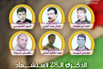 في الذكرى 28 .. " الشهداء الستة" حكاية سيرة نضالية وميراث وطني