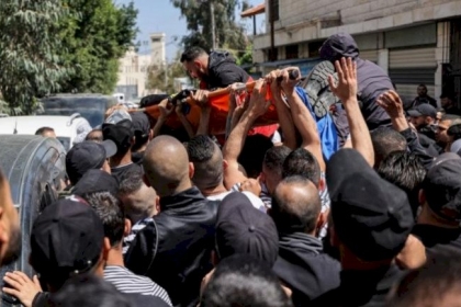 جنين تودع شهيدها أحمد السعدي