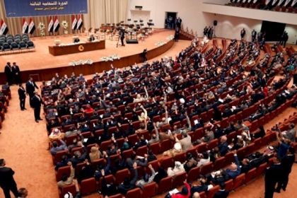 رئيس البرلمان العراقي: القتل والارهاب وتدنيس المقدسات تؤكد نزعة الاحتلال الاجرامية