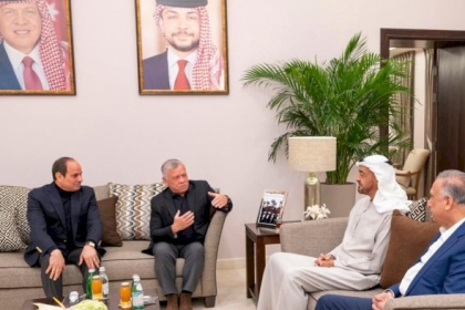 عقد قمة أردنية مصرية إماراتية في القاهرة