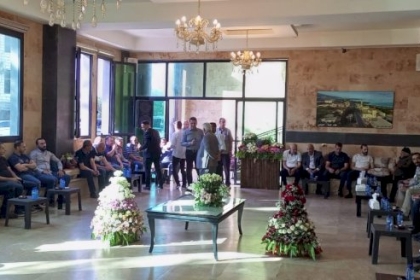 لتهنئته بفوزه في الانتخابات النيابية.. تيار الإصلاح الديمقراطي في حركة فتح بشمال لبنان يزور النائب أحمد الخير