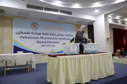 تيار الإصلاح الديمقراطي يحقق 6 مقاعد مقابل 7 لحماس والجهاد والشعبية في انتخابات نقابة الصيادلة