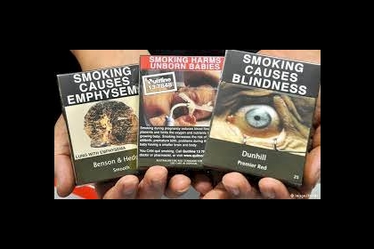 كشف فوائد الصور المخيفة على علب السجائر