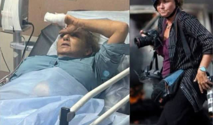 مراسلة "واشنطن بوست" بعد اعتداء المستوطنين عليها في أبو فلاح: هؤلاء ارهابيون يهود و وحوش بشرية