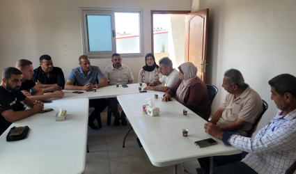 قيادة تيار الإصلاح الديمقراطي بالوسطى تستقبل وفداً قيادياً من الجبهة الديمقراطية لتأكيد رفض تأجيل الانتخابات وضرورة تحديد موعد لإجرائها