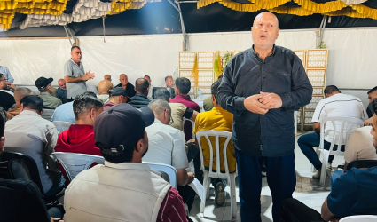 تيار الإصلاح الديمقراطي بمحافظة خانيونس يناقش الانتخابات وتطورات المشهد السياسي في لقاء تنظيمي