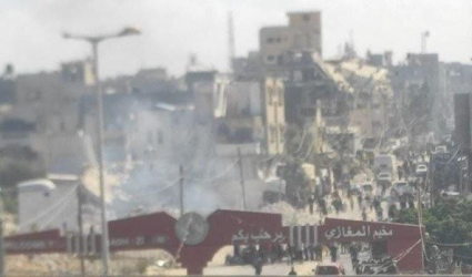 شهيدان واصابات باستهداف مركبة بمخيم المغازي وسط القطاع