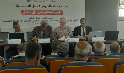 لجنة التعليم في تيار الإصلاح الديمقراط بمحافظة خانيونس تطرح رؤى لمعالجة الفاقد التعليمي والقيمي وتحسين البيئة المدرسية
