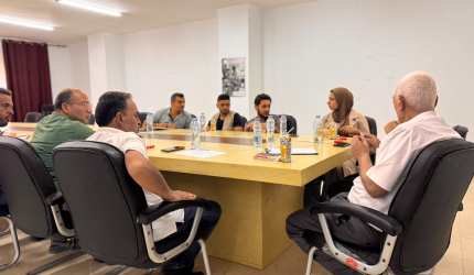 الهلال الأحمر الفلسطيني وشفاء فلسطين تعززان الشراكة الصحية في قطاع غزة