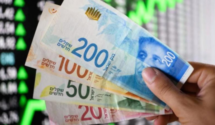 أسعار صرف العملات مقابل الشيكل في فلسطين اليوم السبت